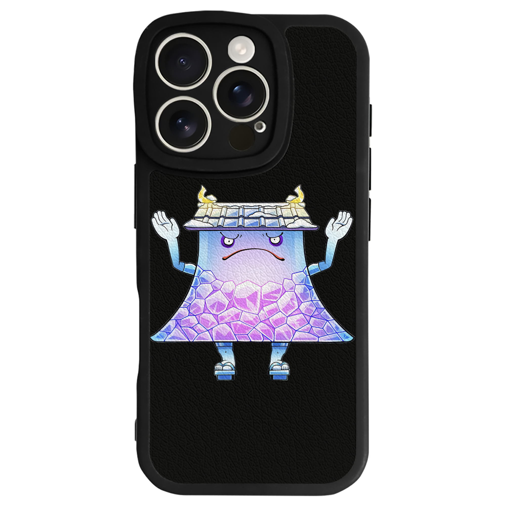 （画像用） 妖怪ウォッチ Yo-kai Watch 【iPhone 16シリーズ対応】シリコンスマホケース（レザー調） 材質：シリコン
